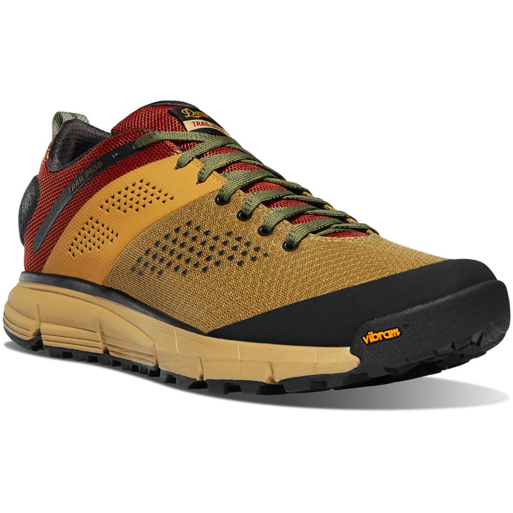 Danner Mens Trail 2650 Mesh Hiking Shoes Brown/Red - WTB120754